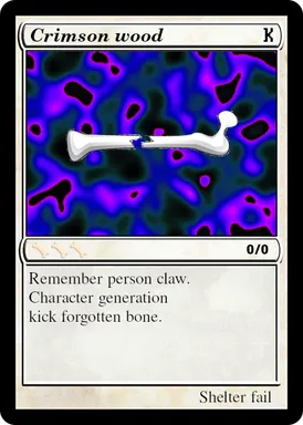 WALLETHAIKU.Crimsonwood