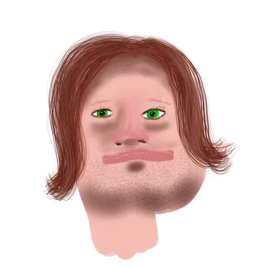 NATHANSONIC.SELFPORTRAITWITHHAIR