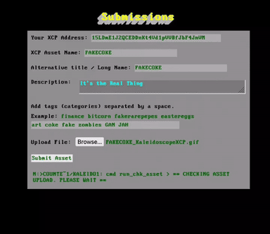 KALEIDOSCOPE.Submissions